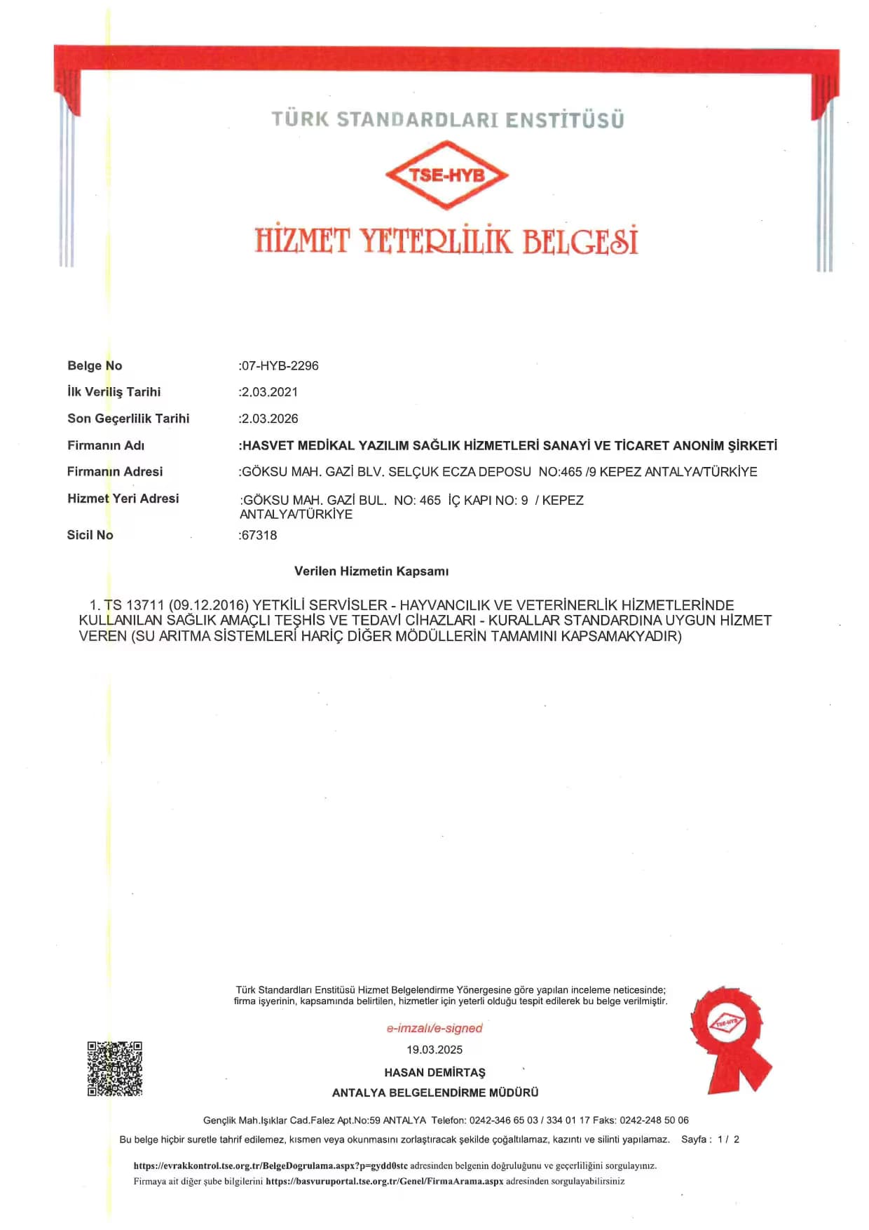 HASVET HYB