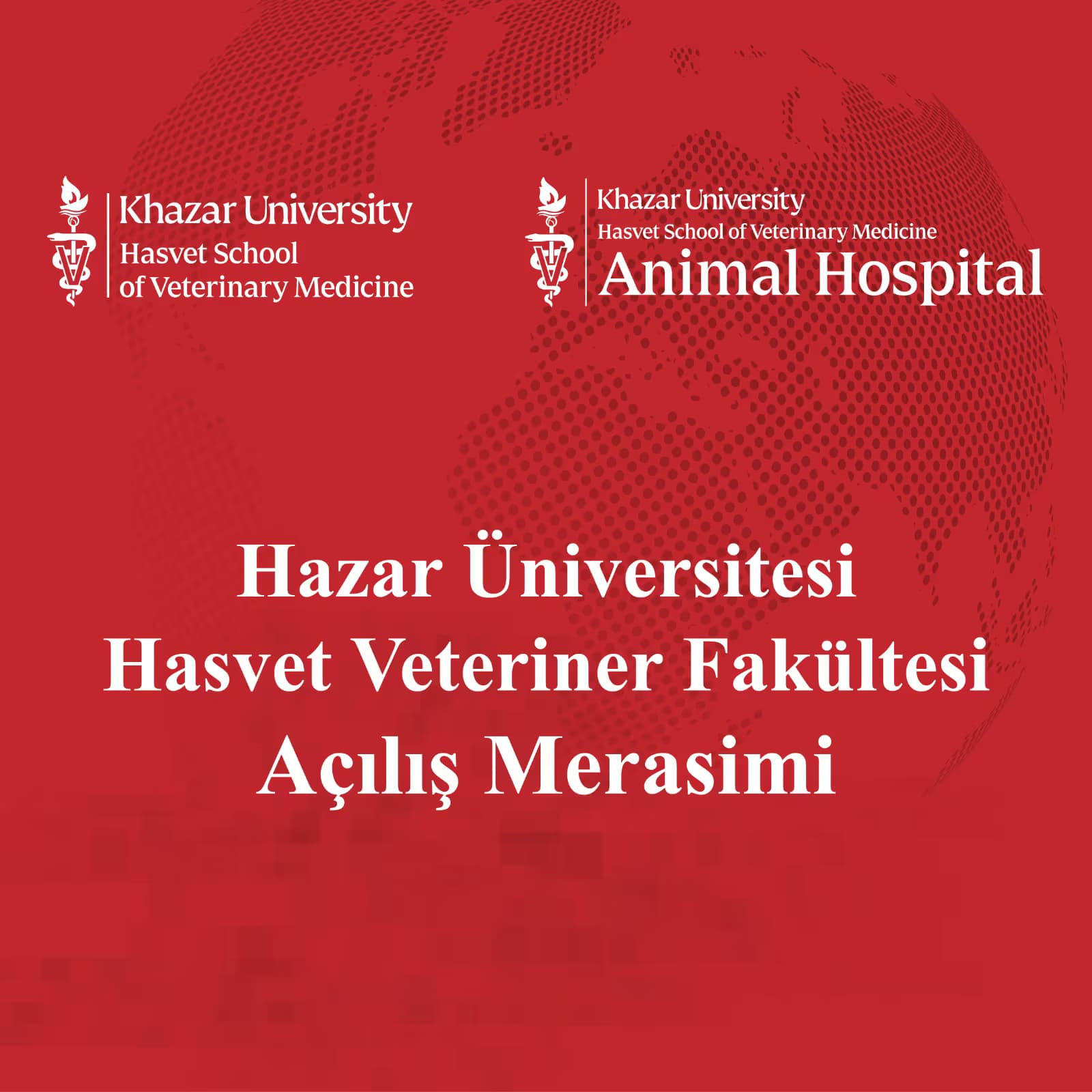 Hasvet Veteriner Fakültesi ve Hayvan Hastanesi Açıldı